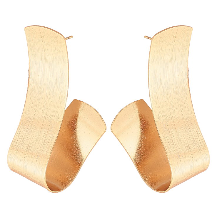 Серьги Xuping цвет Позолота 18К пусеты "Декоративные" фото №15