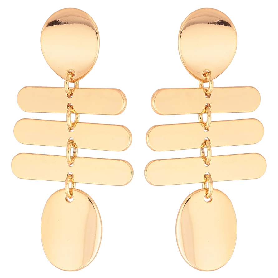 Серьги Xuping цвет Позолота 18К пусеты "Декоративные подвески" фото №1