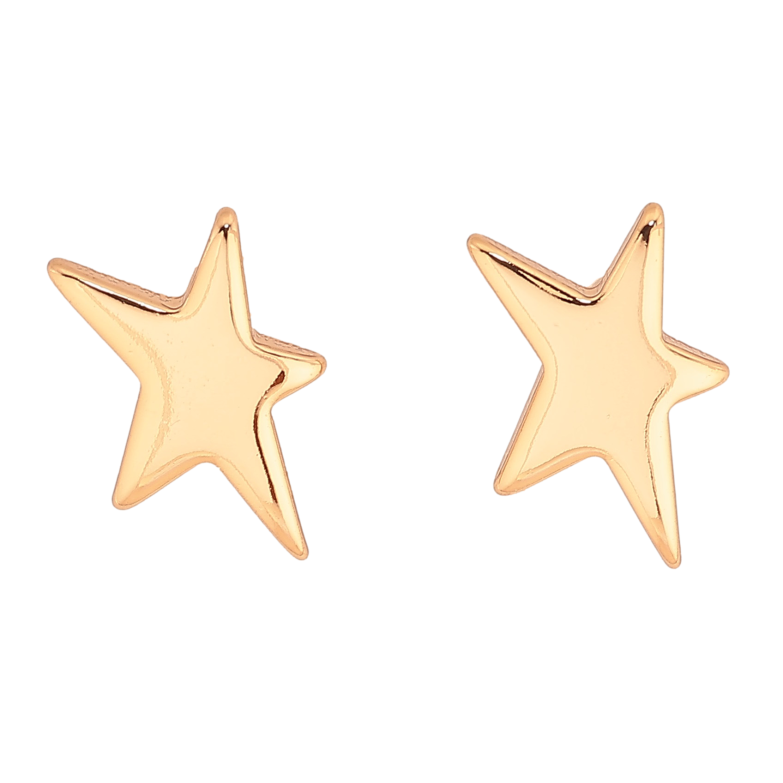 Сережки Xuping колір Позолота 18К пусети "Зірки" фото №8