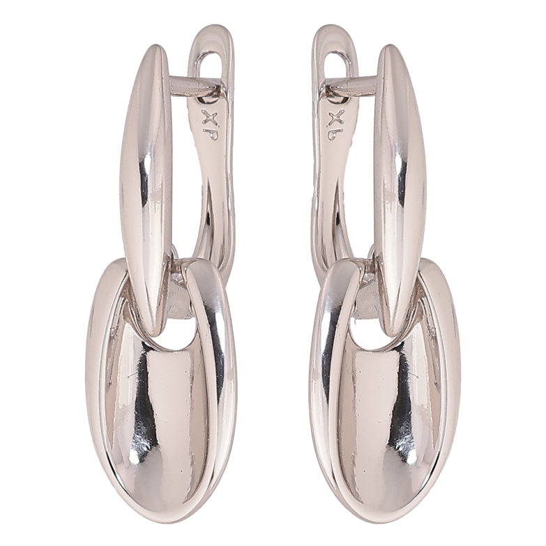 Серьги Xuping цвет Родий английский замок "Декоративные подвески" фото №11