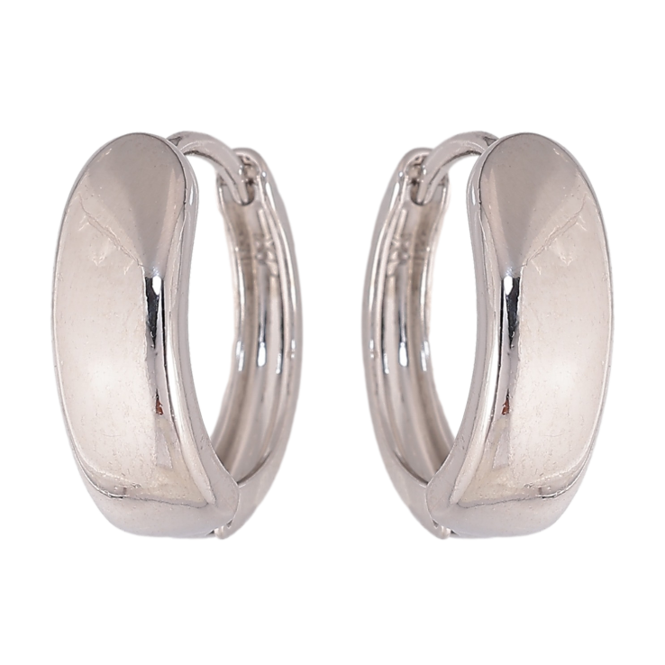 Сережки Xuping колір Родій колечка "Декоративні" фото №9