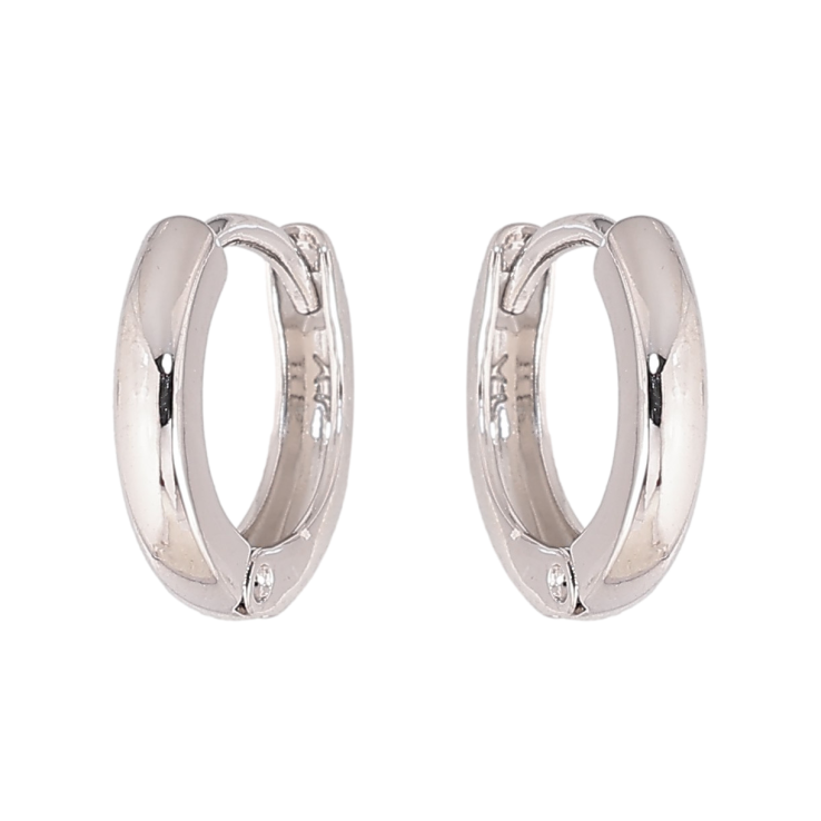 Сережки Xuping колір Родій колечка "Класика, шир. 2мм" ø 12мм фото №13 Сережки Xuping колір Родій колечка "Класика, шир. 2мм" ø 12мм фото №13