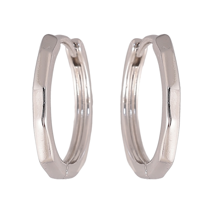 Сережки Xuping колір Родій колечка "Декоративні" фото №10