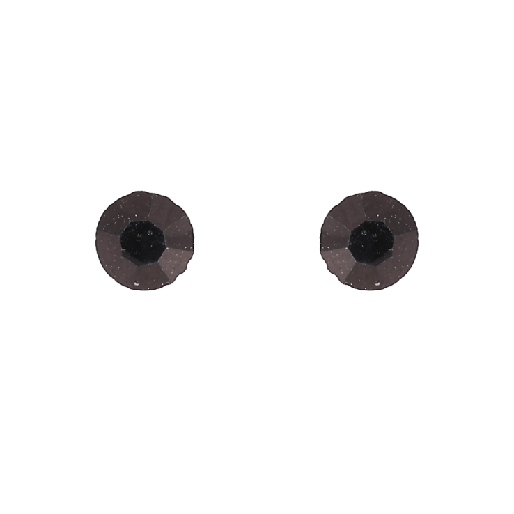 Сережки замок на магніті "Чорні кристали" ø 5мм фото №19 Сережки замок на магніті "Чорні кристали" ø 5мм фото №19