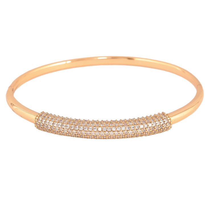 Браслет Xuping колір Позолота 18K "Інкрустація кристалами" ø 6см фото №21