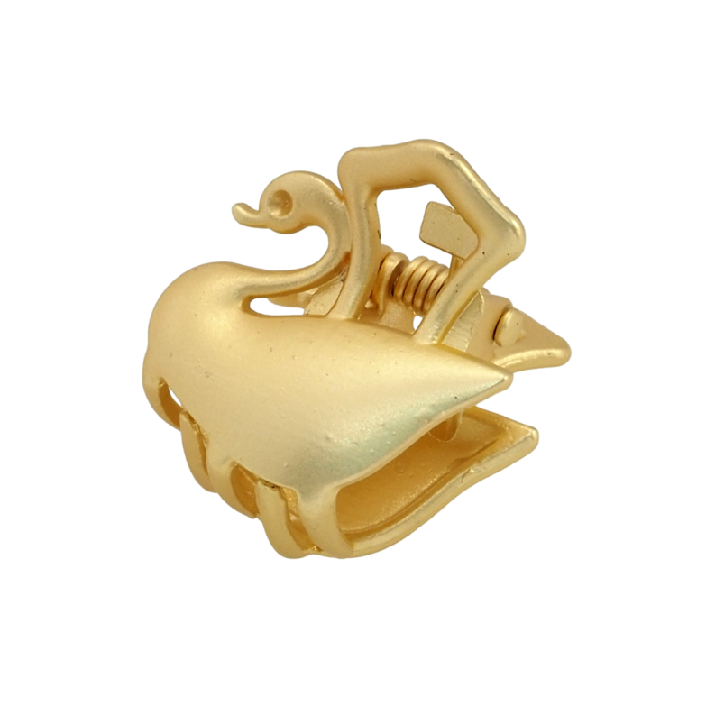 Краб металевий Лебідь довжина 2см, матове напилення фото №22