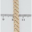 Ланцюжок Xuping Позолота 18K Плетіння Серпантин довжина 50см х 6мм фото №2