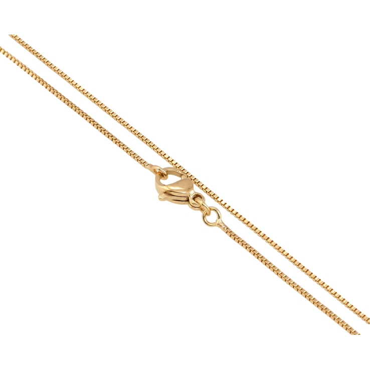 Ланцюжок Xuping Позолота 18K Плетіння Венеціанське довжина 50см х 1мм фото №12 Ланцюжок Xuping Позолота 18K Плетіння Венеціанське довжина 50см х 1мм фото №12