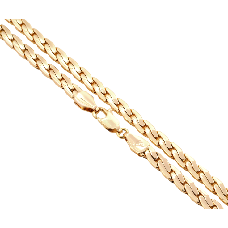 Ланцюжок Xuping Позолота 18K Плетіння Фантазійне довжина 50см х 5мм фото №8 Ланцюжок Xuping Позолота 18K Плетіння Фантазійне довжина 50см х 5мм фото №8