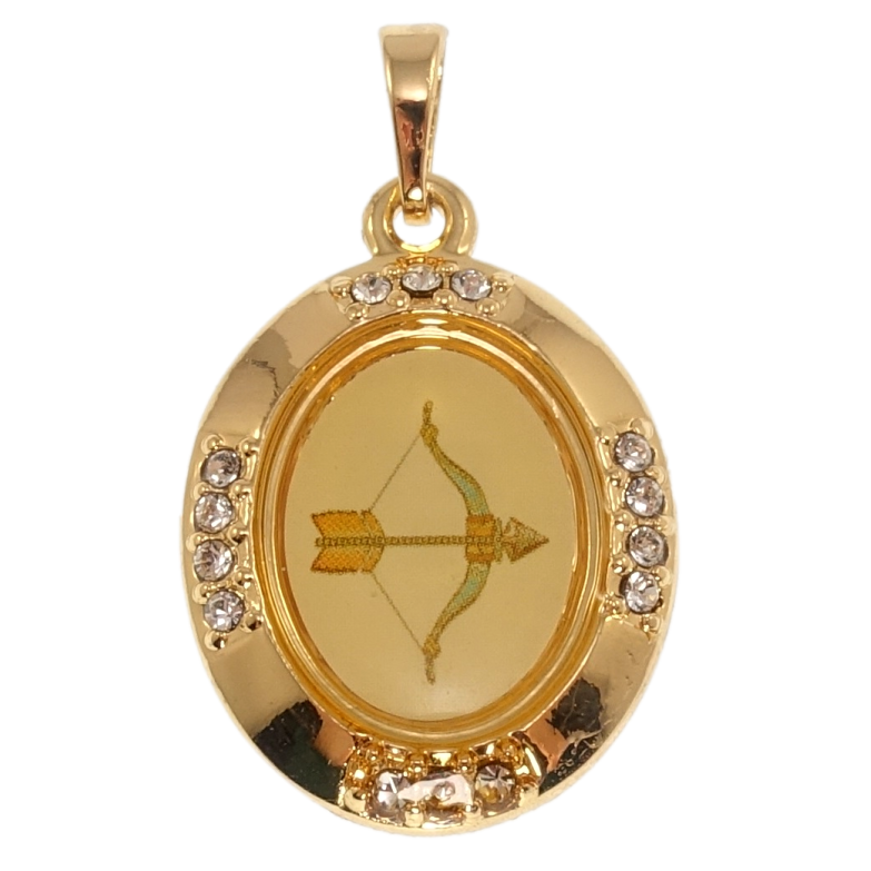 Кулон Xuping Позолота 18K Знак Зодіаку Стрілець для ланцюжка до 5мм фото №12