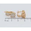 Сережки Xuping Позолота 18K англійський замок Блиск фото №2