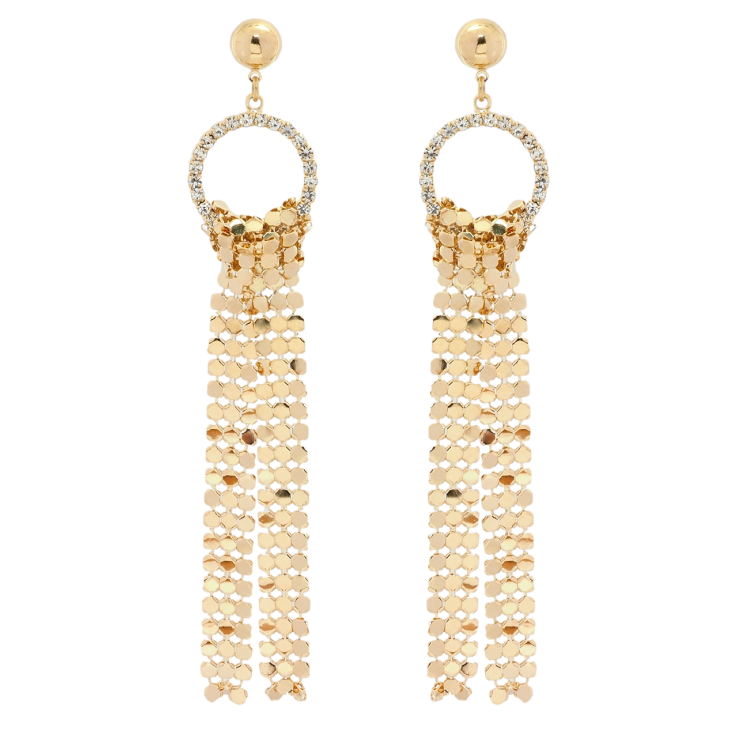 Сережки Xuping Позолота 18K пусети Декоративні підвіски фото №2