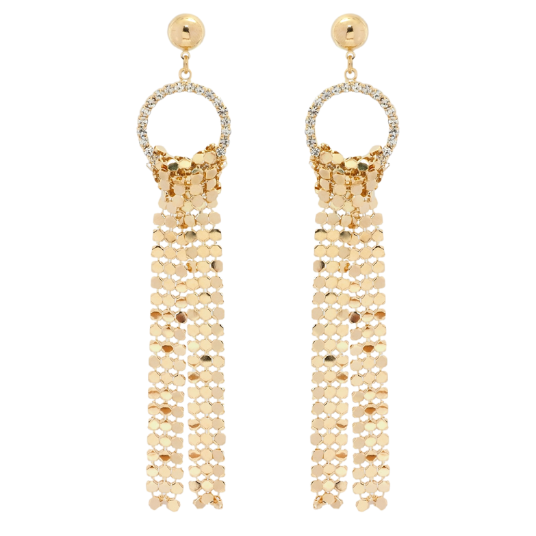 Сережки Xuping Позолота 18K пусети Декоративні підвіски фото №2