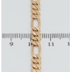 Цепочка Xuping Позолота 18K Плетение Фигаро длина 50см х 5мм фото №2