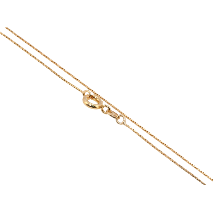 Ланцюжок Xuping Позолота 18K Плетіння Венеціанське довжина 45см х 1мм фото №17 Ланцюжок Xuping Позолота 18K Плетіння Венеціанське довжина 45см х 1мм фото №17