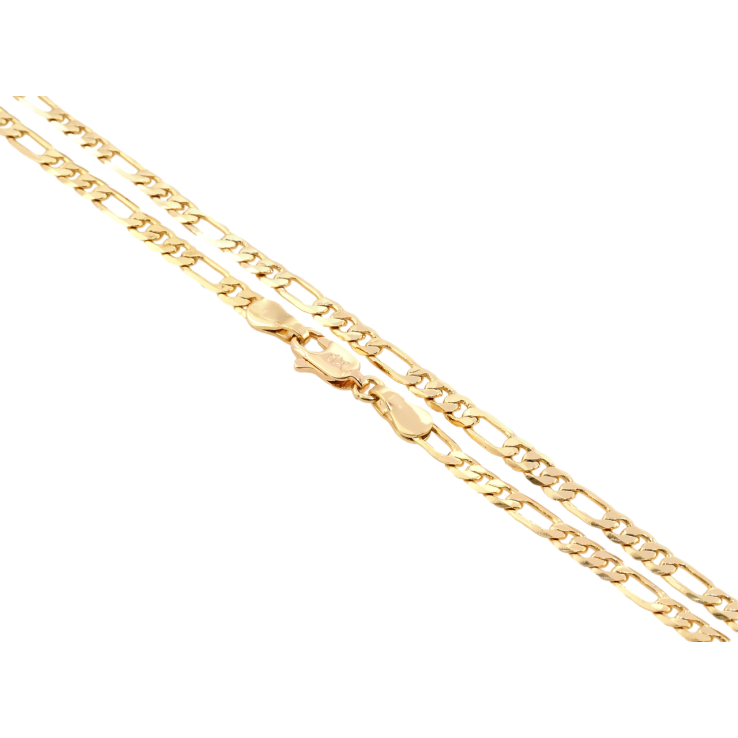 Ланцюжок Xuping Позолота 18K Плетіння Фігаро довжина 50см х 4мм фото №11 Ланцюжок Xuping Позолота 18K Плетіння Фігаро довжина 50см х 4мм фото №11