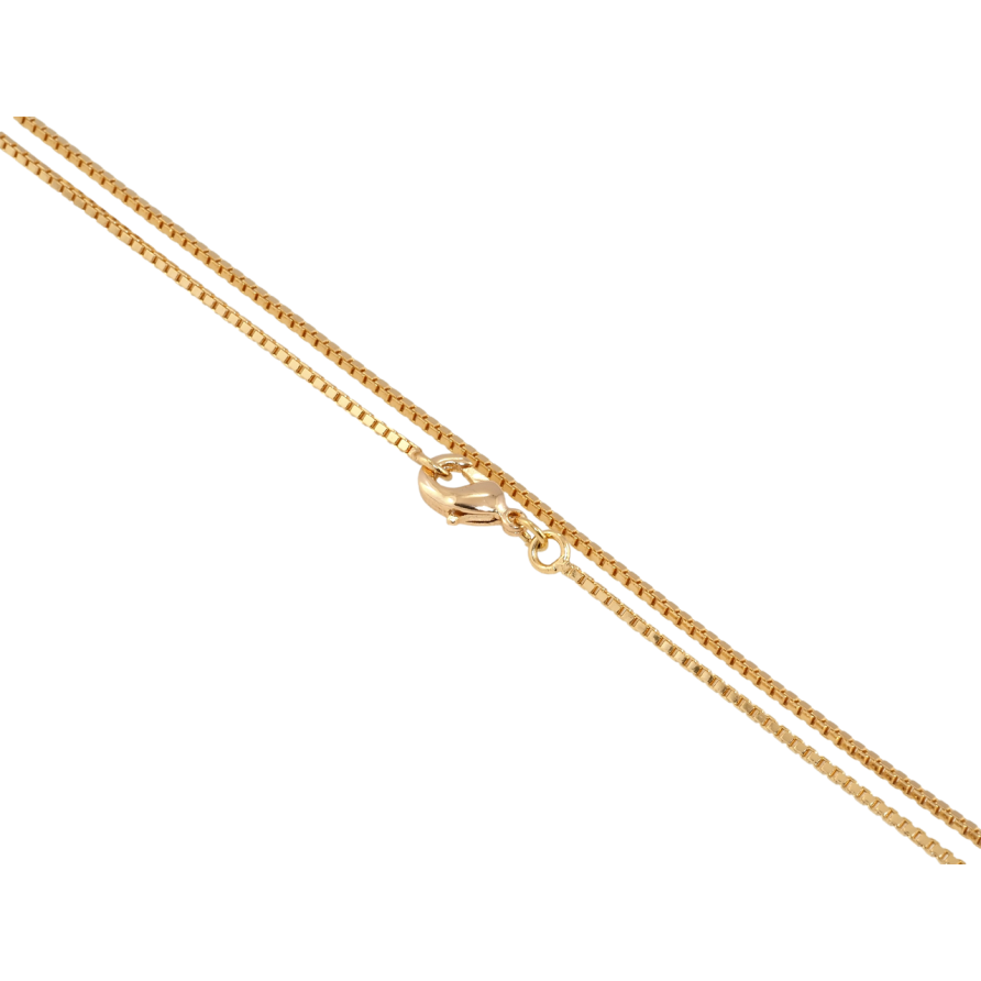 Цепочка Xuping Позолота 18K Плетение Венецианское длина 50см х 1.5мм фото №1