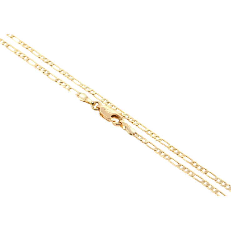 Ланцюжок Xuping Позолота 18K Плетіння Фігаро довжина 54см х 2мм фото №16 Ланцюжок Xuping Позолота 18K Плетіння Фігаро довжина 54см х 2мм фото №16