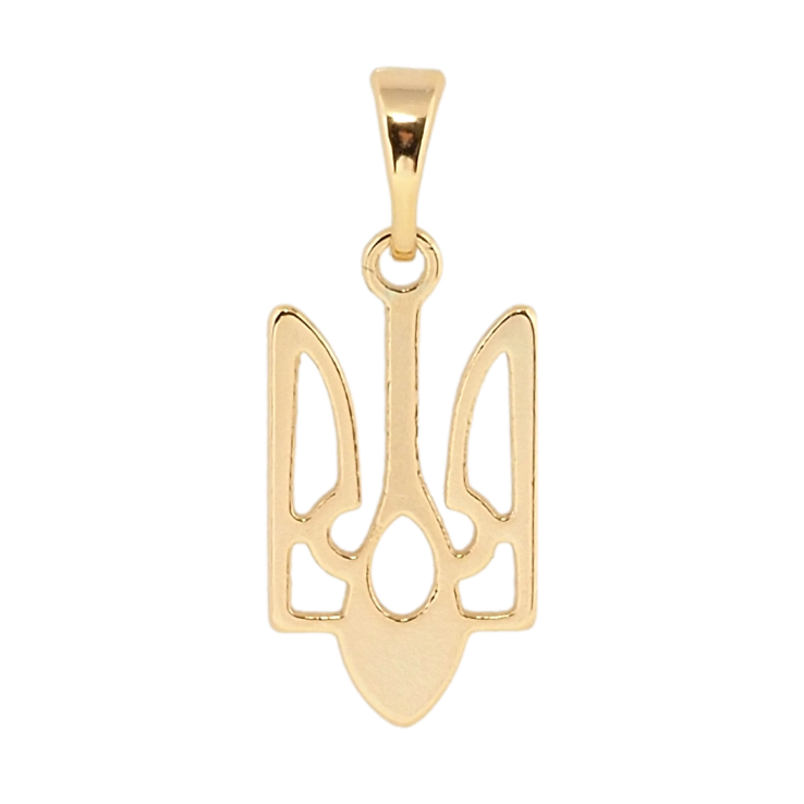 Кулон Xuping колір 18K Герб України для ланцюжка до 5мм фото №20 Кулон Xuping колір 18K Герб України для ланцюжка до 5мм фото №20