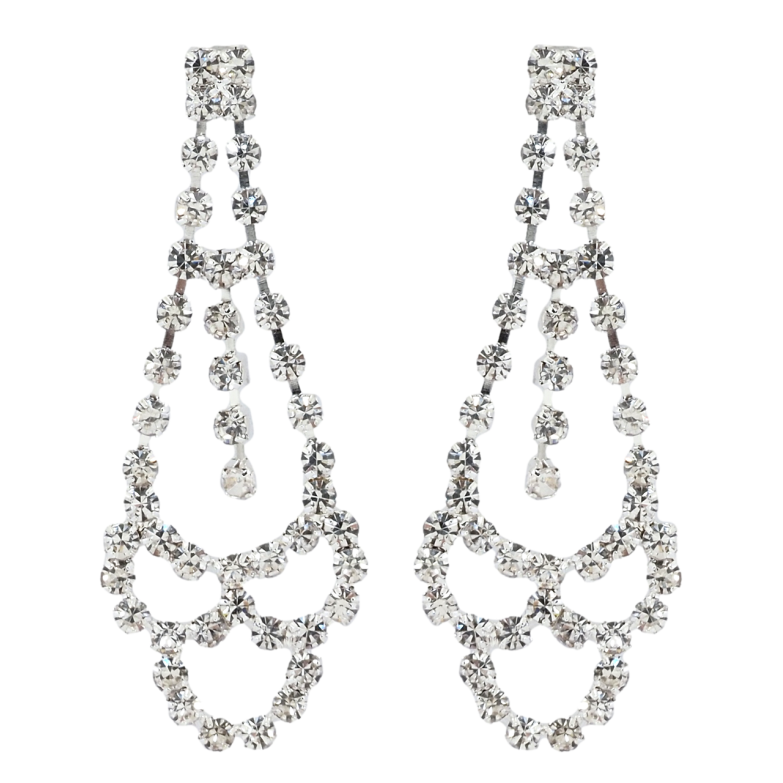 Серьги пусеты Декоративные подвески со стразами фото №4 Серьги пусеты Декоративные подвески со стразами фото №4