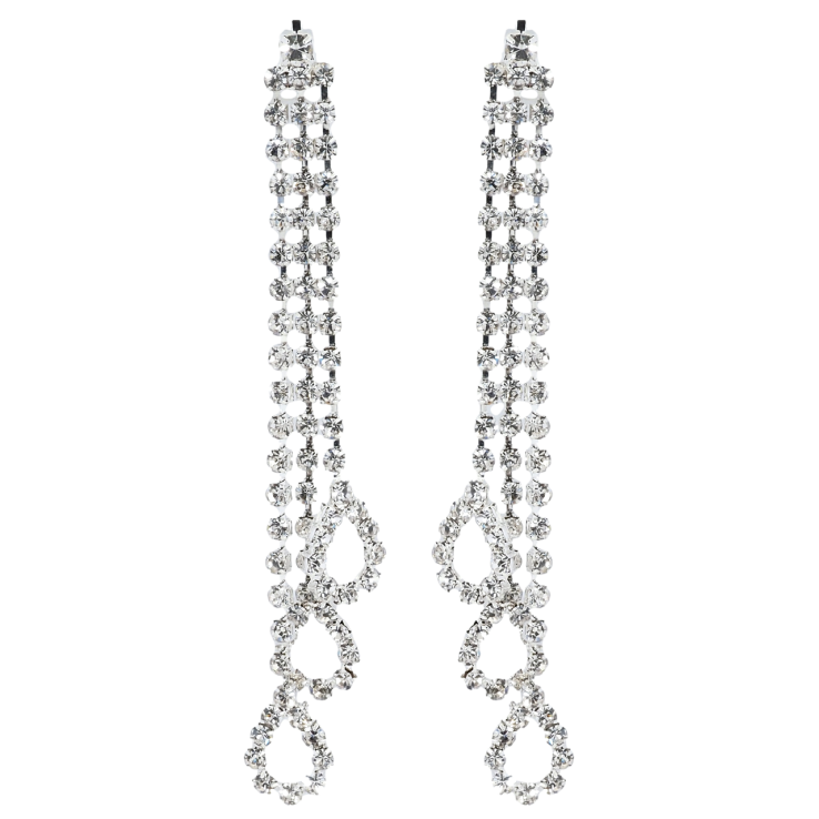 Сережки пусети Декоративні підвіски зі стразами фото №11 Сережки пусети Декоративні підвіски зі стразами фото №11