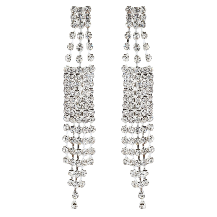 Сережки пусети Декоративні підвіски зі стразами фото №24 Сережки пусети Декоративні підвіски зі стразами фото №24