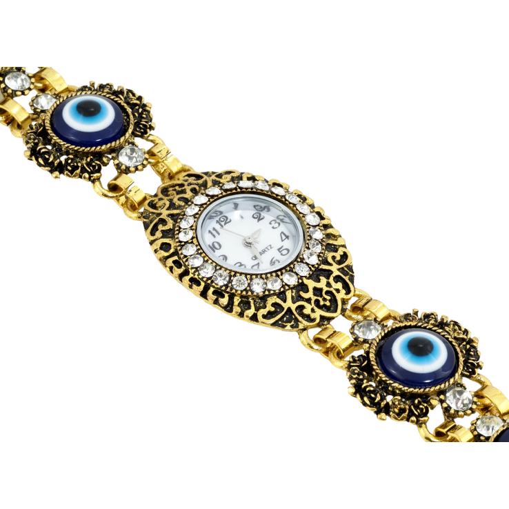 Браслет Декоративные часы со стразами и оберегами длина 18см х 24-27мм ЧАСЫ НЕ РАБОТАЮТ! фото №20