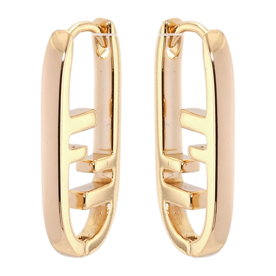 Сережки Xuping Позолота 18K колечка Декоративні овали фото №1