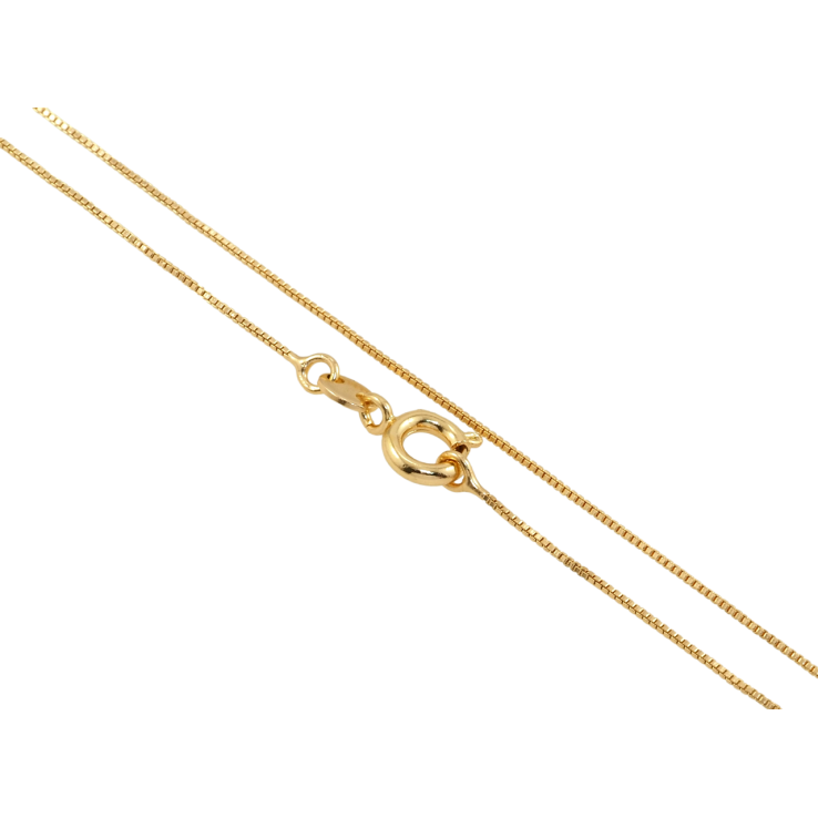 Ланцюжок Xuping Позолота 18K Плетіння Венеціанське довжина 50см х 1мм фото №13 Ланцюжок Xuping Позолота 18K Плетіння Венеціанське довжина 50см х 1мм фото №13