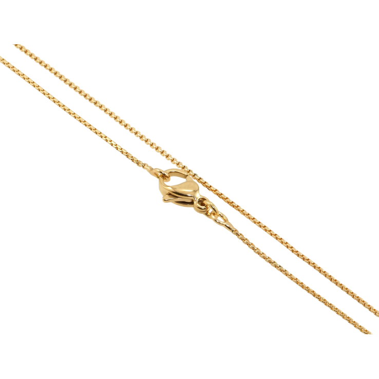 Ланцюжок Xuping Позолота 18K Плетіння Венеціанське довжина 45см х 1мм фото №18 Ланцюжок Xuping Позолота 18K Плетіння Венеціанське довжина 45см х 1мм фото №18