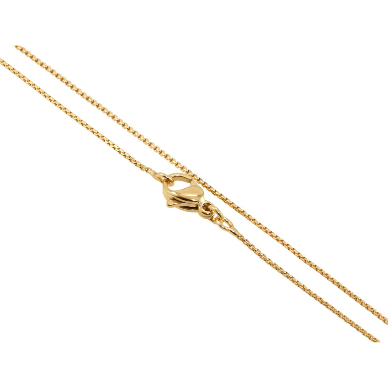 Цепочка Xuping Позолота 18K Плетение Венецианское длина 45см х 1мм фото №1