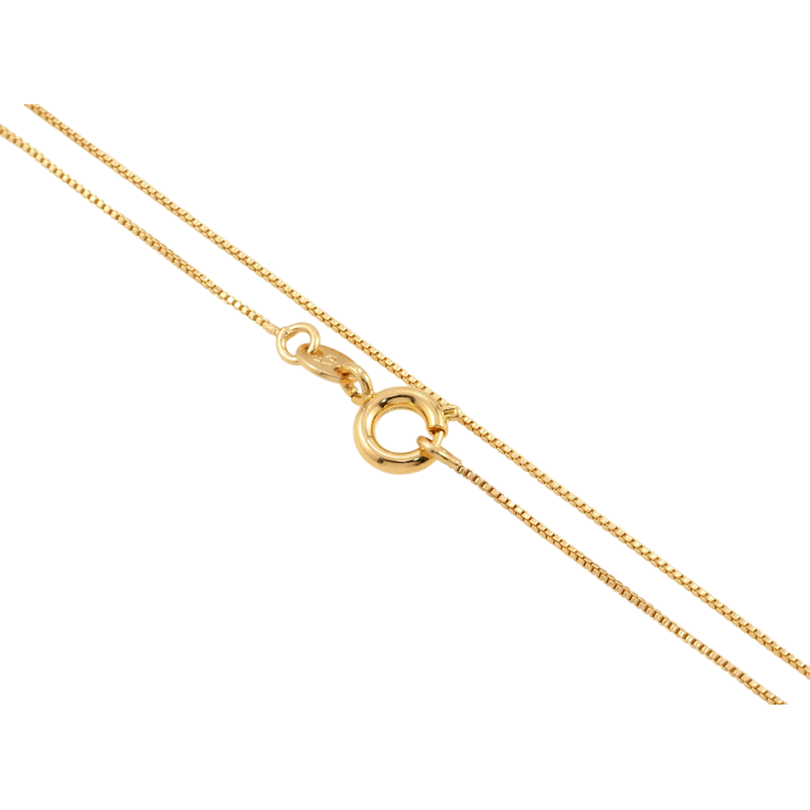 Ланцюжок Xuping Позолота 18K Плетіння Венеціанське довжина 52см х 1мм фото №12 Ланцюжок Xuping Позолота 18K Плетіння Венеціанське довжина 52см х 1мм фото №12