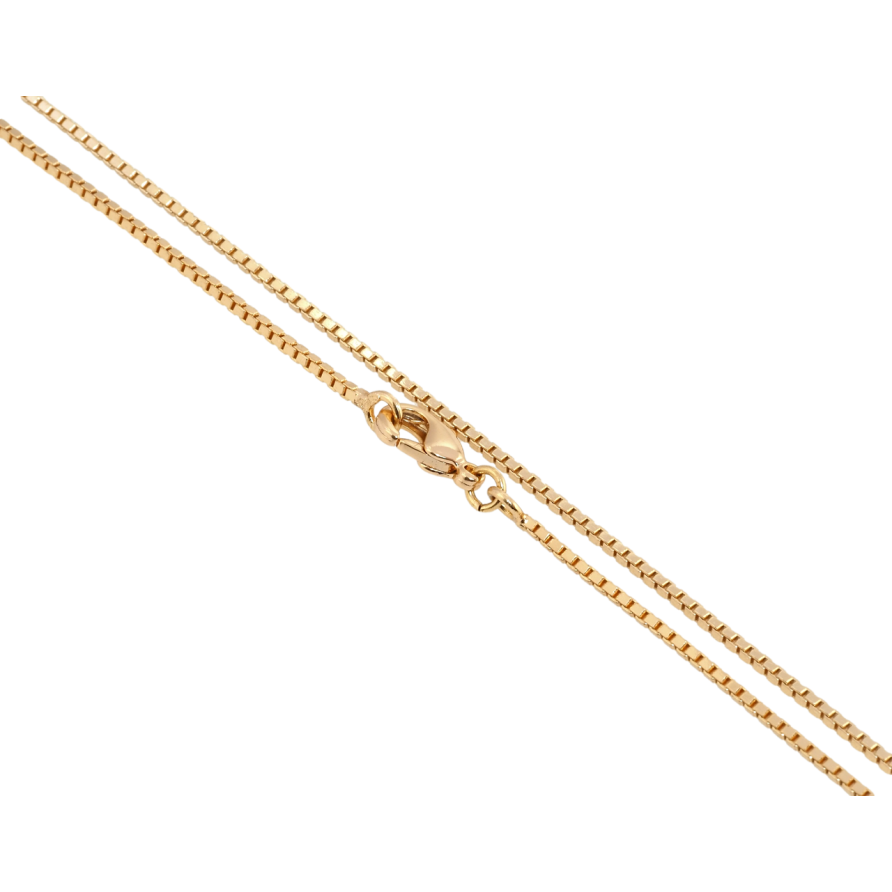 Цепочка Xuping Позолота 18K Плетение Венецианское длина 49см х 1.5мм фото №1