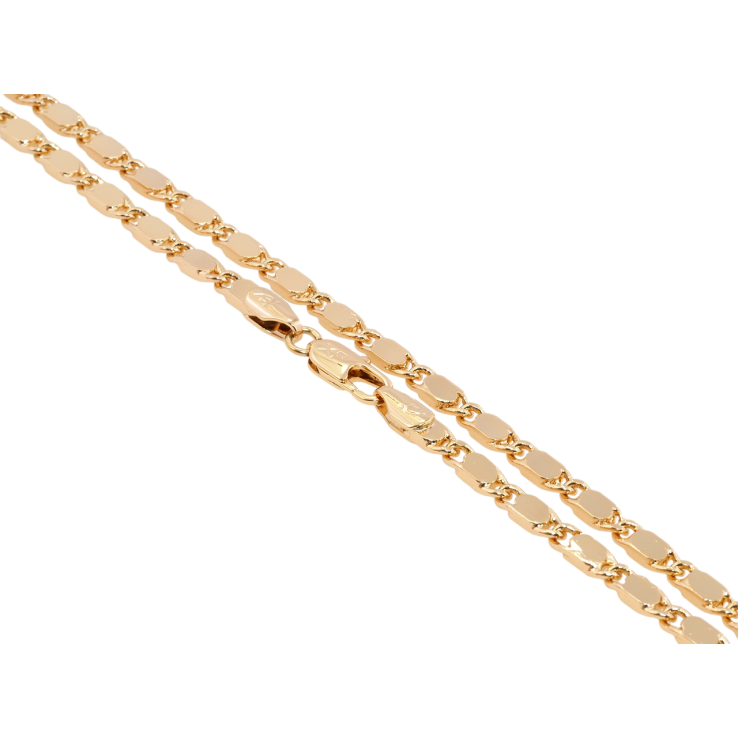 Ланцюжок Xuping Позолота 18K Плетіння Морський Ланцюг довжина 51см х 5мм фото №12 Ланцюжок Xuping Позолота 18K Плетіння Морський Ланцюг довжина 51см х 5мм фото №12