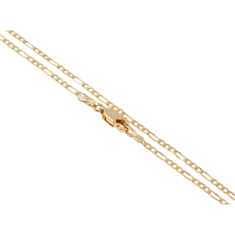 Ланцюжок Xuping Позолота 18K Плетіння Фігаро довжина 53см х 2мм фото №1