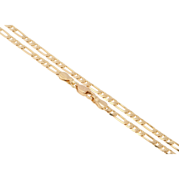 Ланцюжок Xuping Позолота 18K Плетіння Фігаро довжина 50см х 3.5мм фото №10 Ланцюжок Xuping Позолота 18K Плетіння Фігаро довжина 50см х 3.5мм фото №10