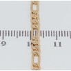 Ланцюжок Xuping Позолота 18K Плетіння Фігаро довжина 50см х 3.5мм фото №2
