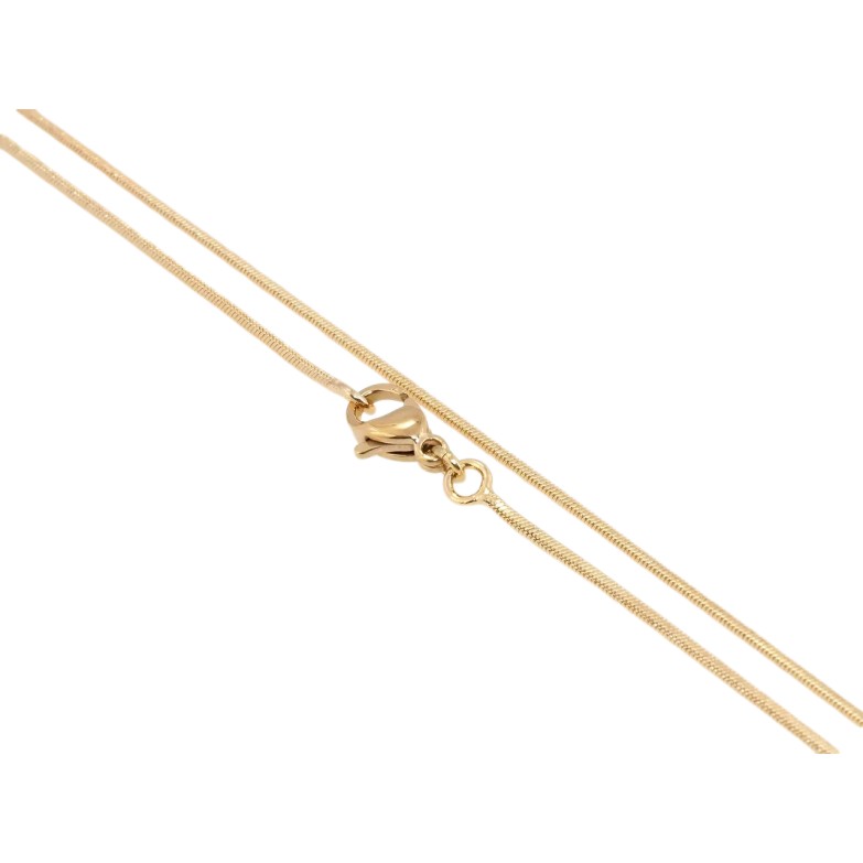 Цепочка Xuping Позолота 18K Плетение Ювелирный шнур 4-х гранный длина 60см х 1мм фото №22