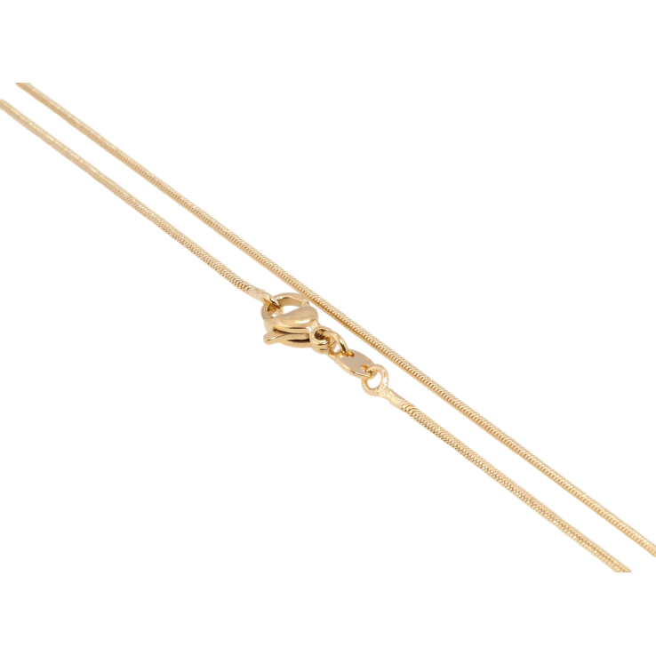 Ланцюжок Xuping Позолота 18K Плетіння Ювелірний шнур довжина 61см х 1мм фото №6 Ланцюжок Xuping Позолота 18K Плетіння Ювелірний шнур довжина 61см х 1мм фото №6