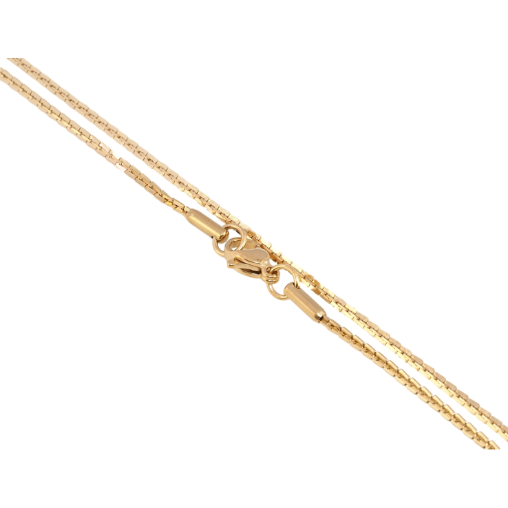 Ланцюжок Xuping ТТМ Stainless Steel колір 18K Плетіння Якірне довжина 45см х 2мм фото №21 Ланцюжок Xuping ТТМ Stainless Steel колір 18K Плетіння Якірне довжина 45см х 2мм фото №21