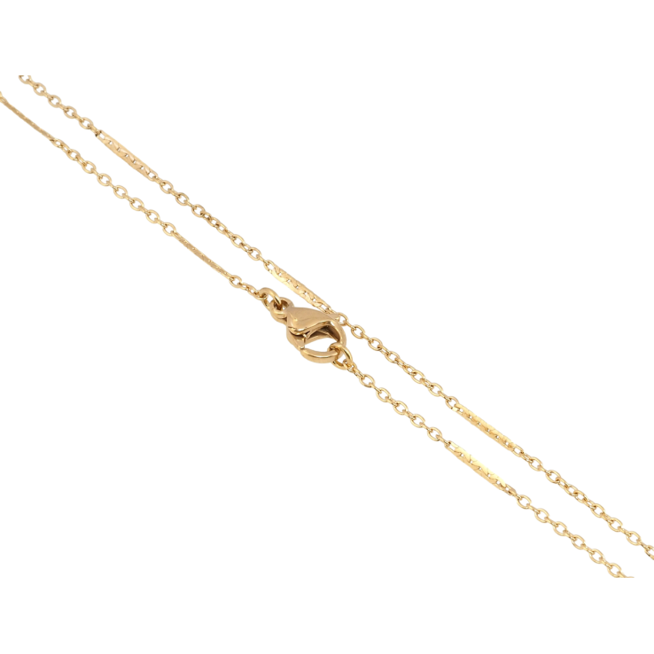 Ланцюжок Xuping ТТМ Stainless Steel колір 18K Плетіння Якірне довжина 45см х 1мм фото №15 Ланцюжок Xuping ТТМ Stainless Steel колір 18K Плетіння Якірне довжина 45см х 1мм фото №15