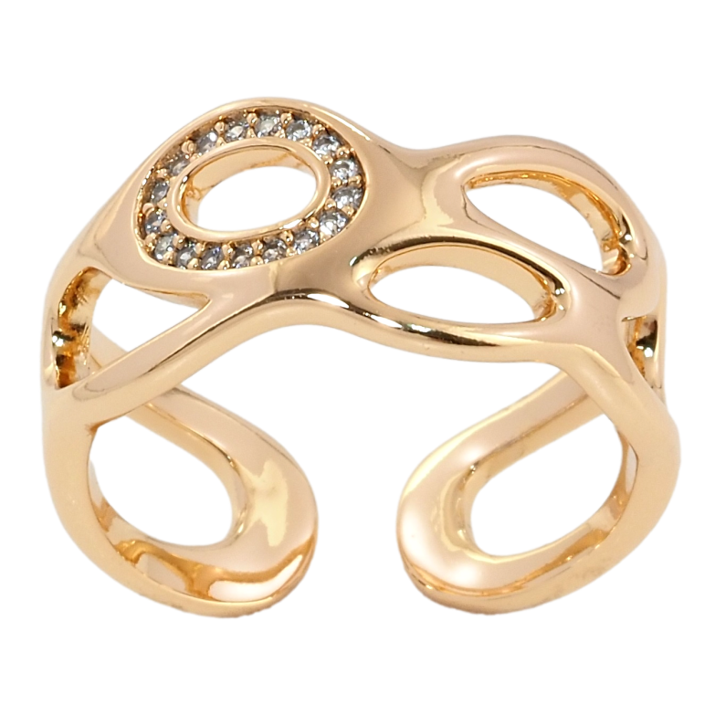 Каблучка Xuping Позолота 18K Авангард фото №12