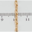 Цепочка Xuping Позолота 18K Плетение Фантазийное длина 45см х 3.5мм фото №2