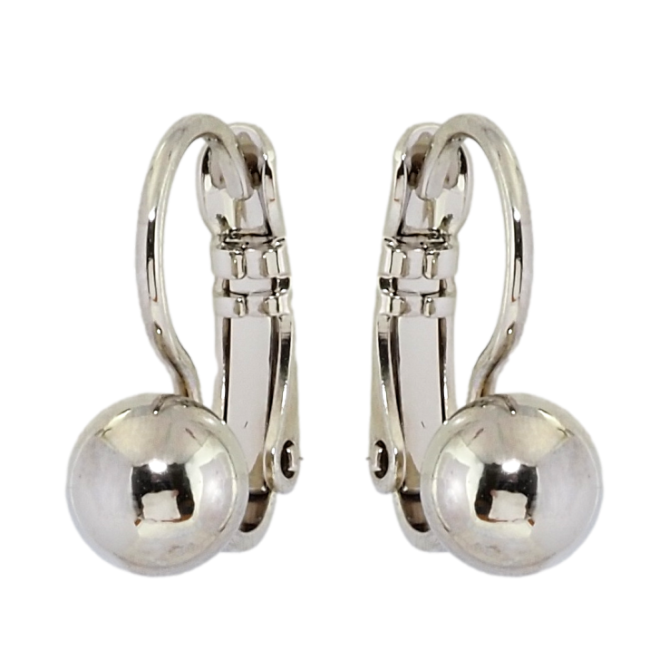 Сережки Xuping Родій французький замок Кульки ø 6мм фото №18