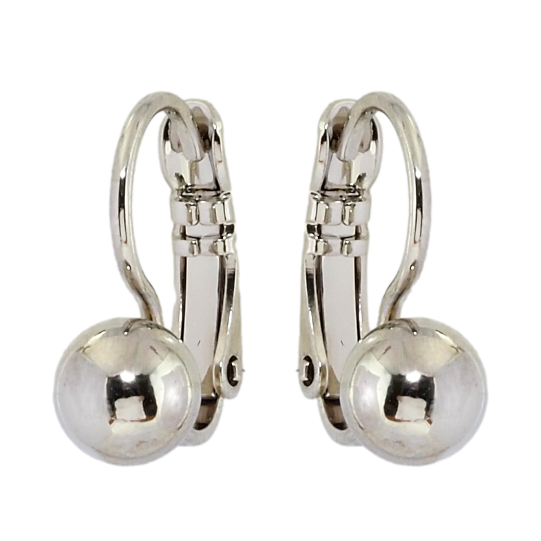 Сережки Xuping Родій французький замок Кульки ø 6мм фото №12