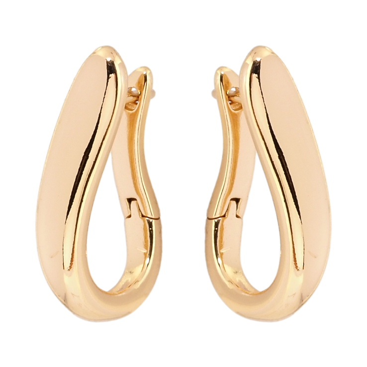 Сережки Xuping Позолота 18K англійський замок Декоративні фото №9