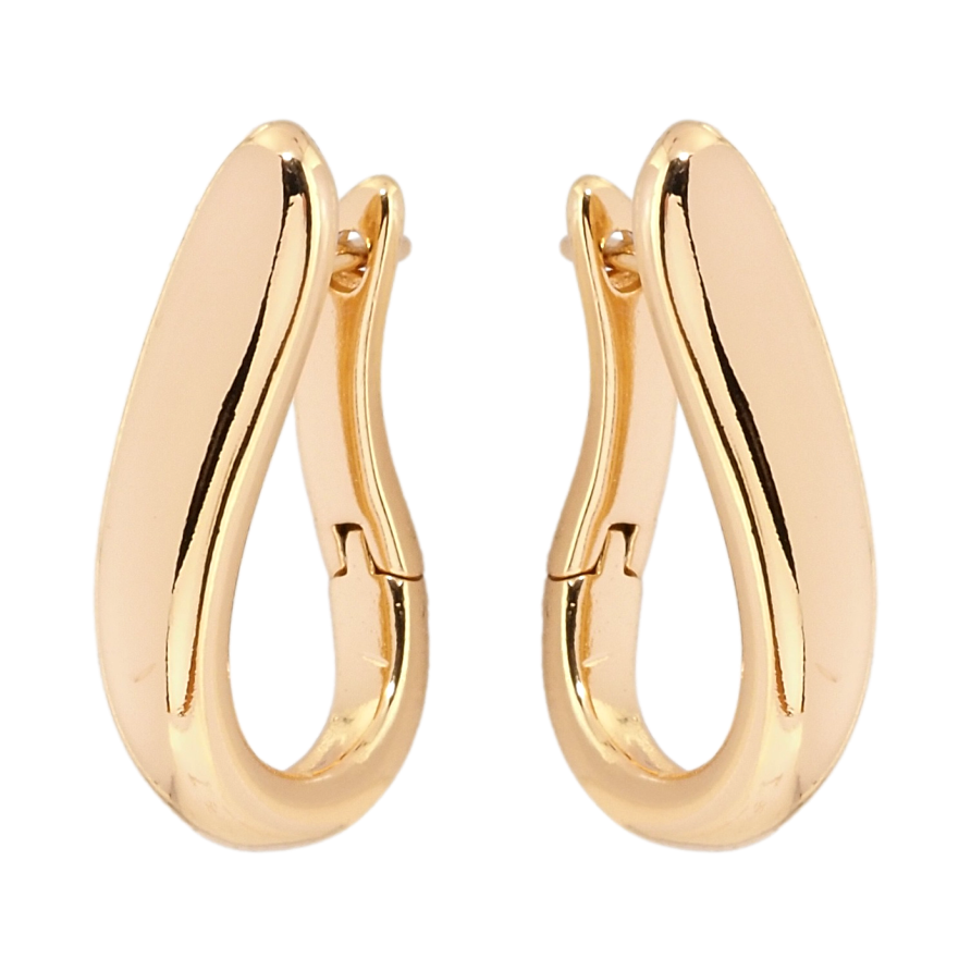 Сережки Xuping Позолота 18K англійський замок Декоративні фото №1