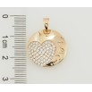 Кулон Xuping Позолота 18K Love для ланцюжка до 5мм фото №2