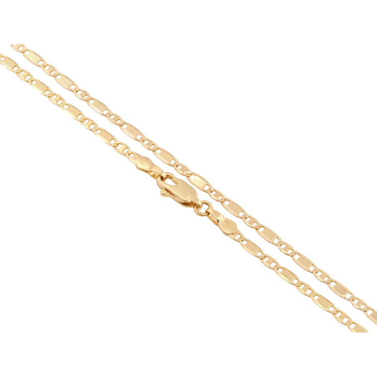 Ланцюжок Xuping Позолота 18K Плетіння Морський ланцюг довжина 44см х 3мм фото №19 Ланцюжок Xuping Позолота 18K Плетіння Морський ланцюг довжина 44см х 3мм фото №19