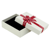 Подарункова коробка з бантом Універсальна Crystal Jewelry (Сережки, Каблучка, Кулон) Розмір 7х9см, h= 2.5см фото №2